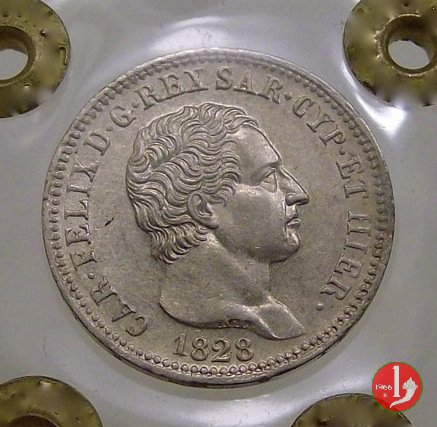 1 lira 1828 (Torino)