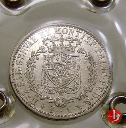 1 lira 1828 (Torino)