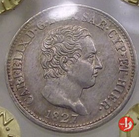 50 centesimi 1827 (Torino)