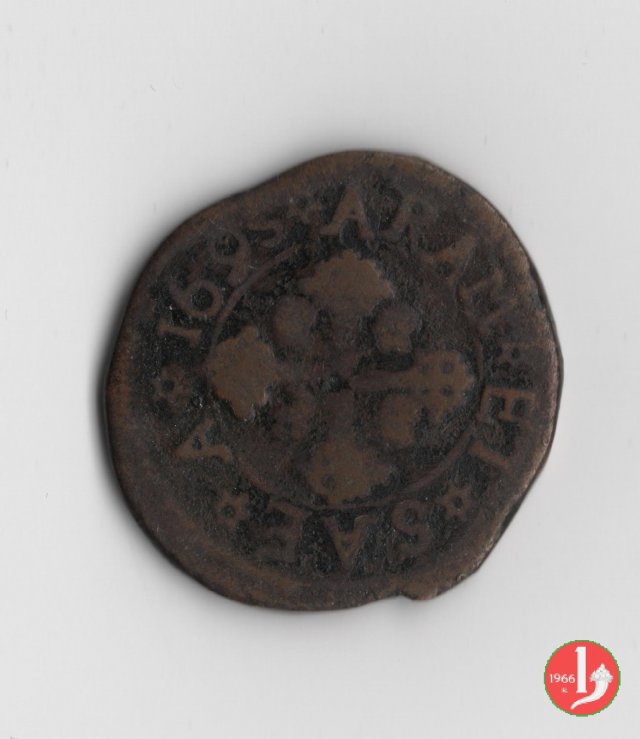 3 cagliaresi (2° tipo) 1695 (Cagliari)