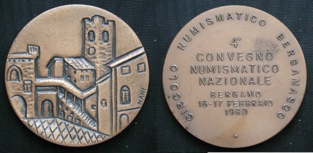 CN 4° Convegno Numismatico Bergamo 1980 1980