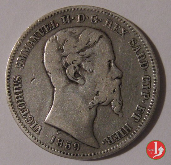 1 lira 1859 (Milano)