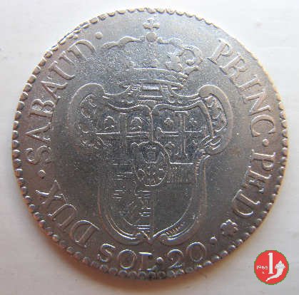 20 soldi 1795 (Torino)