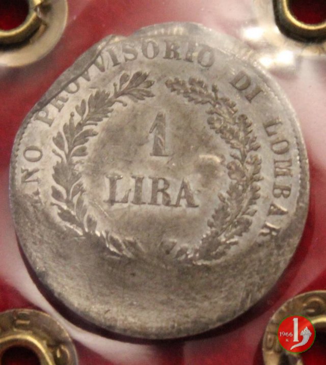1 Lira Progetto 1848 (Milano)