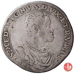 1/2 piastra d'argento 1572 (Firenze)