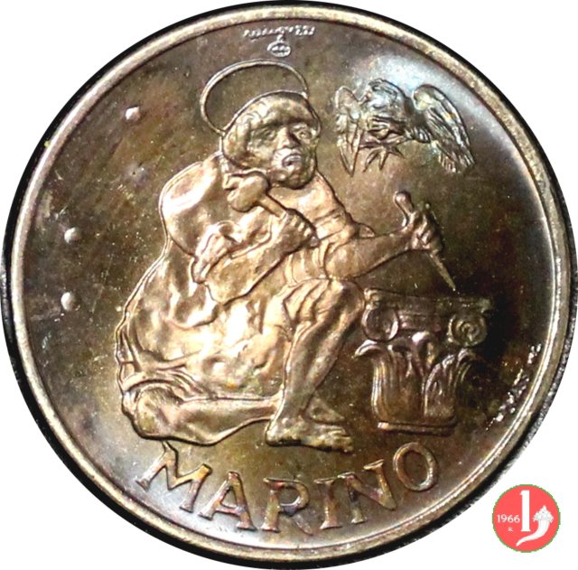 500 Lire 1975 "Scalpellino" 1975 (Roma)
