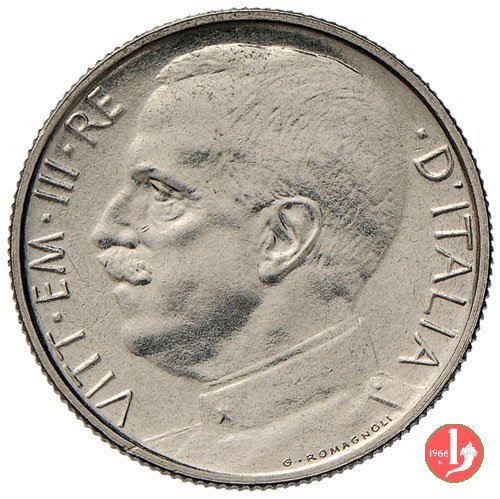 50 centesimi leoni 1933 (Roma)