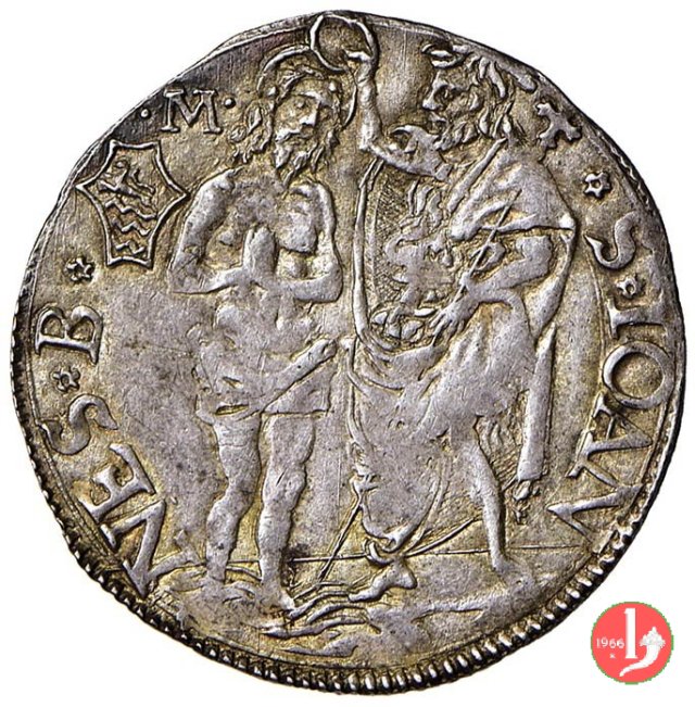 Barile da 10 soldi di quattrini bianchi (I semestre 1506 - II semestre 1533) 1510 (Firenze)