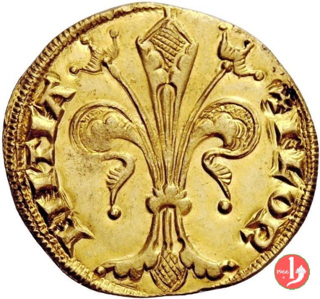 Fiorino d'oro III serie (con piccoli simboli - 1252-1267) 1252-1267 (Firenze)