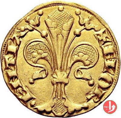 Fiorino d'oro VIII serie (I semestre 1326 - I semestre 1332) 1329 (Firenze)