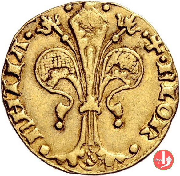 Fiorino d'oro XII serie (I semestre 1380 - II semestre 1394) 1384 (Firenze)