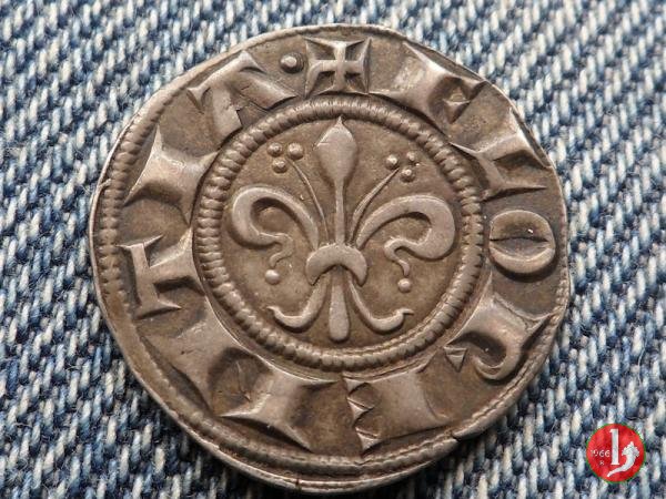 Fiorino vecchio da 12 denari II serie nimbo perlato (1237 - 1250) 1237-1250 (Firenze)