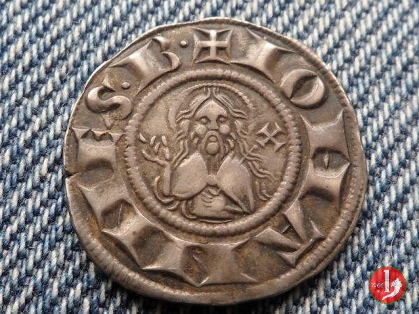 Fiorino vecchio da 12 denari II serie nimbo perlato (1237 - 1250) 1237-1250 (Firenze)