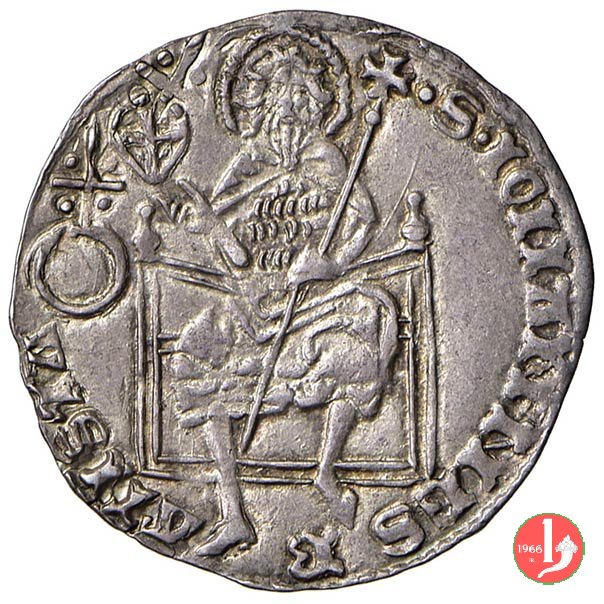 Grosso da 5 soldi 6 denari (I semestre 1402 - II semestre 1406) 1406 (Firenze)
