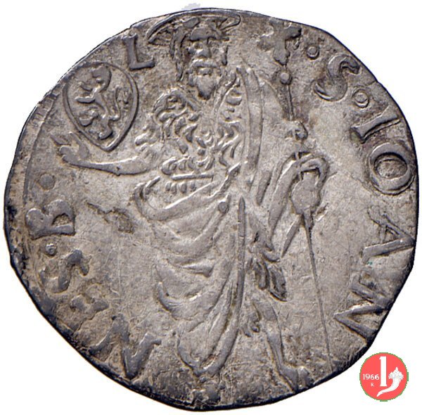 Grosso da 6 soldi 8 denari (II semestre 1483 - II semestre 1502) 1484 (Firenze)