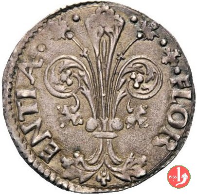 Grosso da 6 soldi 8 denari (II semestre 1483 - II semestre 1502) 1484 (Firenze)