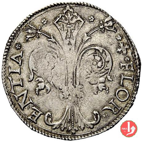 Quinto di scudo da 1 lira 8 soldi II serie "Cotale" (II semestre 1503 - II semestre 1533)  (Firenze)