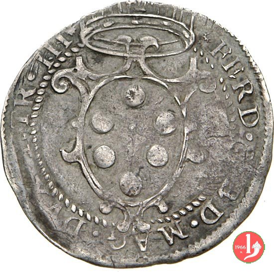 da 10 soldi per il levante II tipo 1595-1608 (Pisa)