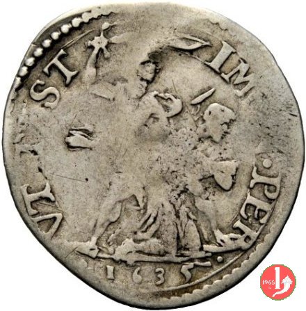 lira seconda serie (ritratto adulto) 1635 (Firenze)