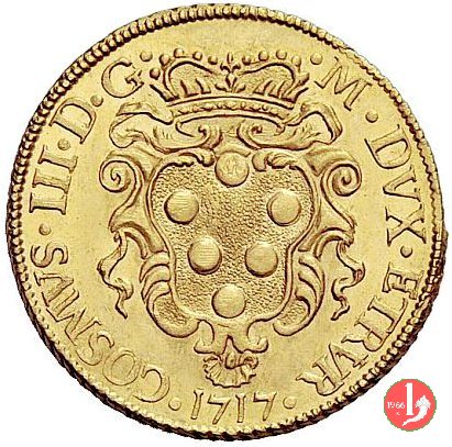 pezza d'oro della rosa o rosina 1717 (Firenze)