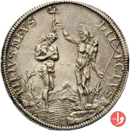 piastra I - II - III - IV serie (battesimo di Gesú) 1677 (Firenze)