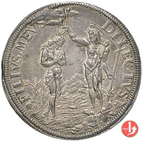 piastra I - II - III - IV serie (battesimo di Gesú) 1683 (Firenze)