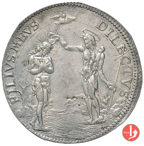 piastra I - II - III - IV serie (battesimo di Gesú) 1684 (Firenze)