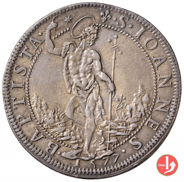 piastra d'argento IV serie (corazza ornata, tipo definitivo) 1577 (Firenze)