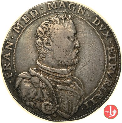 piastra d'argento IV serie (corazza ornata, tipo definitivo) 1585 (Firenze)