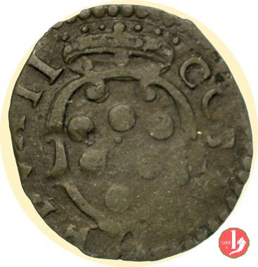 quattrino III serie (stemma semiovale) 1537-1557 (Firenze)