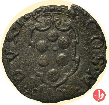 quattrino II serie (stemma a targa) 1537-1557 (Firenze)