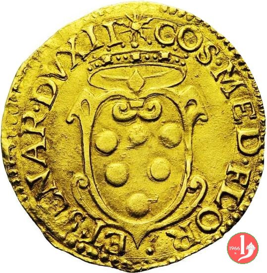 scudo d'oro II serie (croce con nulla negli angoli) 1555-1569 (Firenze)