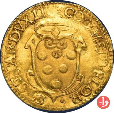 scudo d'oro II serie (croce con nulla negli angoli) 1555-1569 (Firenze)