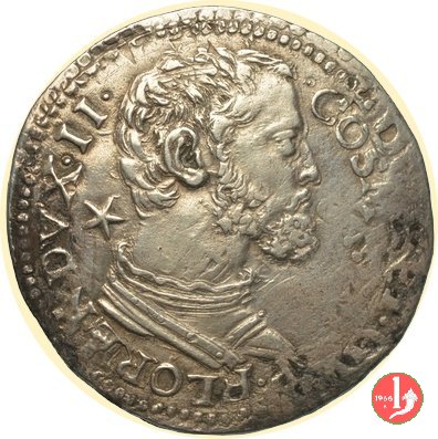 stellino o testone da 43 soldi 1554-1557 (Firenze)