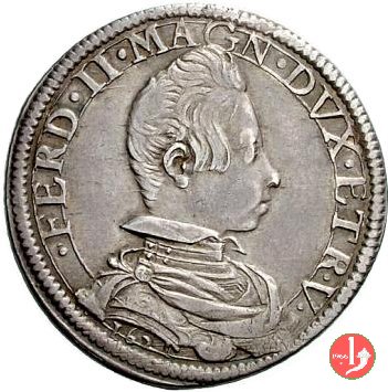 testone prima serie (ritratto giovanile) 1621 (Firenze)