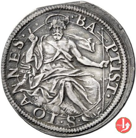 testone prima serie (ritratto giovanile) 1624 (Firenze)