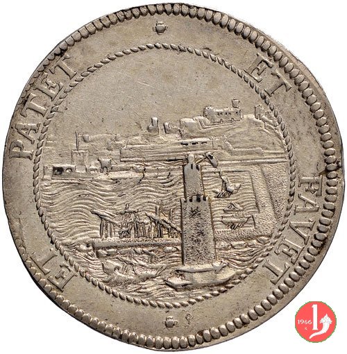 tollero veduta porto di Livorno 1704 (Firenze)