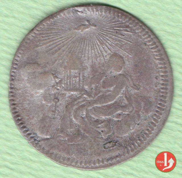 Muraiola da 2 Baiocchi 1758-1769 (Roma)