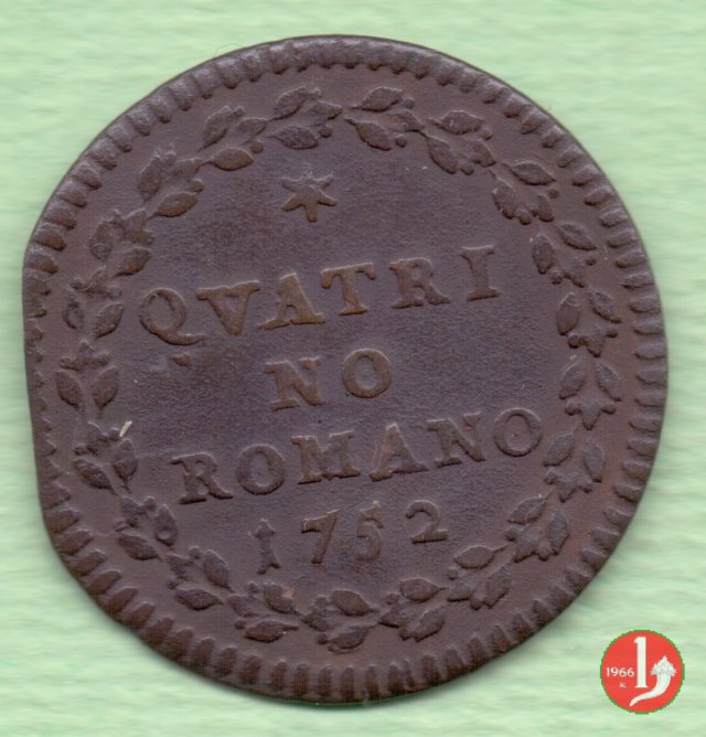 Quattrino 1752 (Roma)