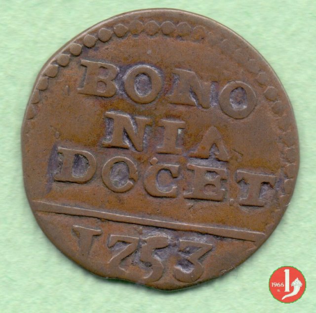 Quattrino 1753 (Bologna)