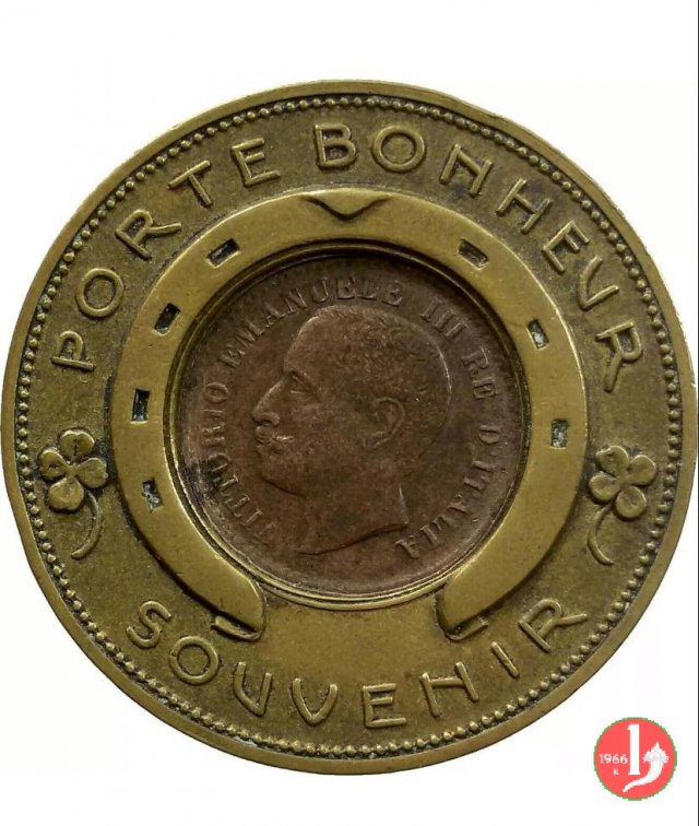1 "centesimo" Émile Loubet 1904 (Roma)