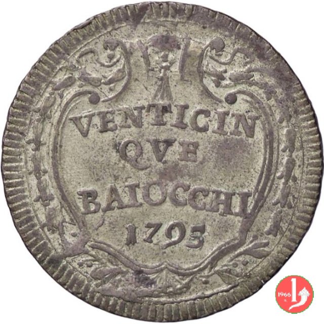 25 baiocchi 1795 (Roma)