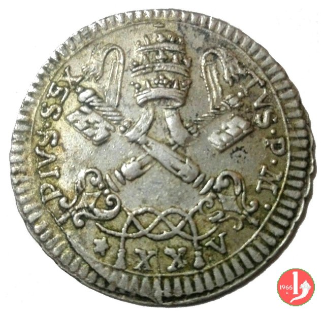 2 carlini 1794 1794 (Roma)