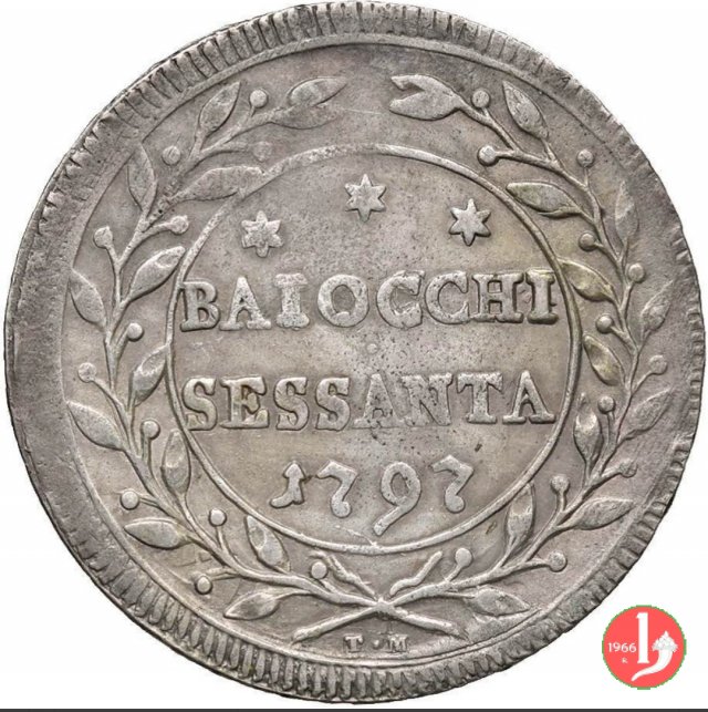 60 baiocchi 1797 (Roma)