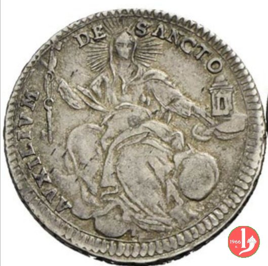 doppio giulio del IV tipo (stemma semplice) 1788 (Roma)
