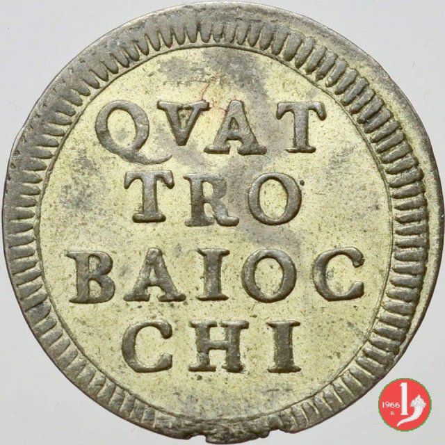 muraiola da 4 baiocchi 1793 (Roma)