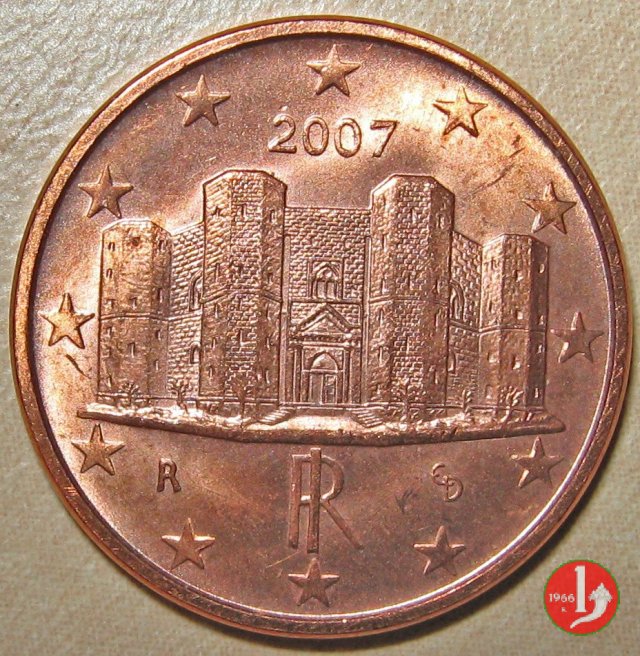 1 centesimo di Euro 2007 (Roma)