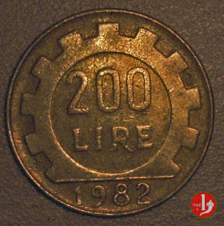 200 lire 1982 (Roma)