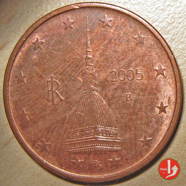 2 centesimi di Euro 2005 (Roma)