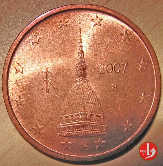 2 centesimi di Euro 2007 (Roma)